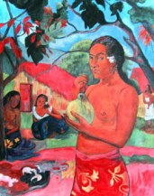 Gauguin's Woman with Fruit