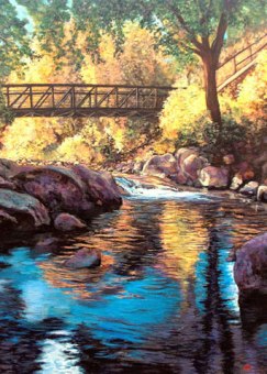 Boulder Creek at Eben G. Fine Park