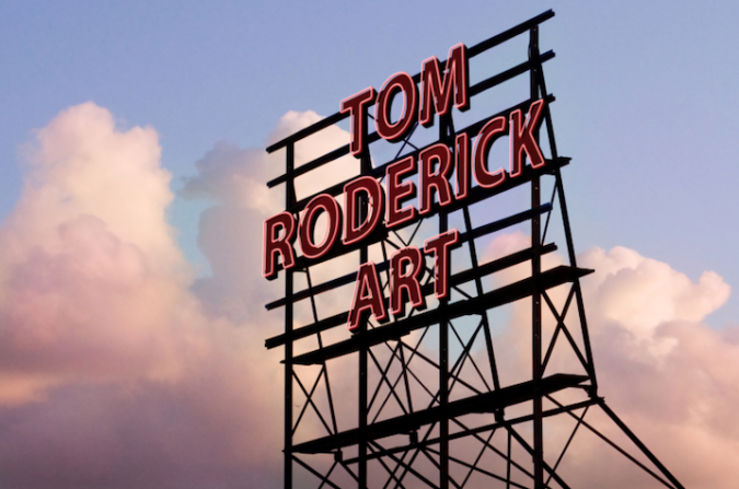 Tom Roderick Art Sign Boulder Colorado