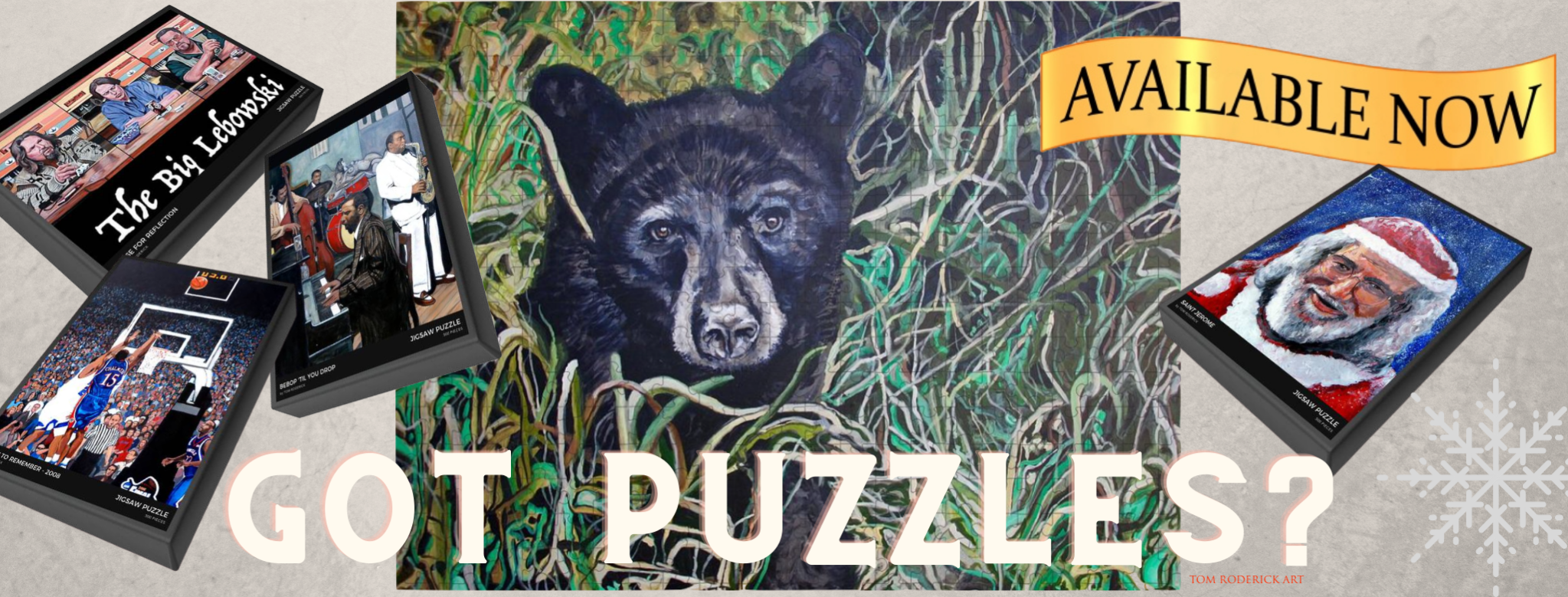 Puzzle by American artist Tom Roderick